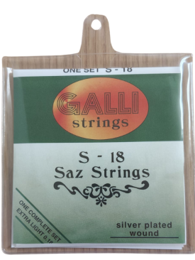 GALLI Kısa Sap Bağlama Teli 0,18