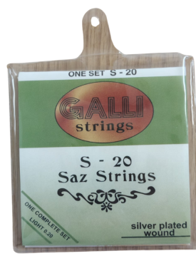 GALLI Uzun Sap Bağlama Teli 0,20